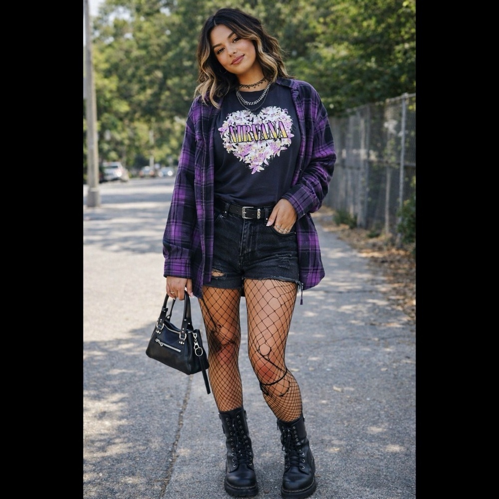 TORRID Nirvana Graphic Band Tee